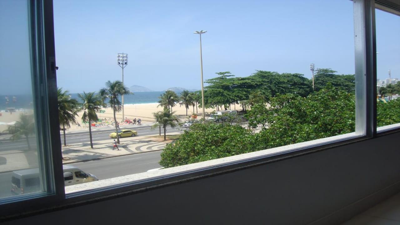 Apartamento Copacabana Frente Mar Rio de Janeiro Exterior foto