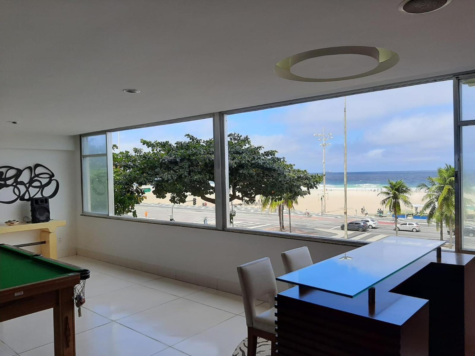 Apartamento Copacabana Frente Mar Rio de Janeiro Exterior foto